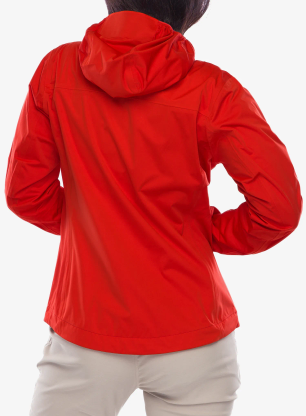 Nepremokavá bunda dámska Helly Hansen Momentum 3L Stretch Jacket - alert red