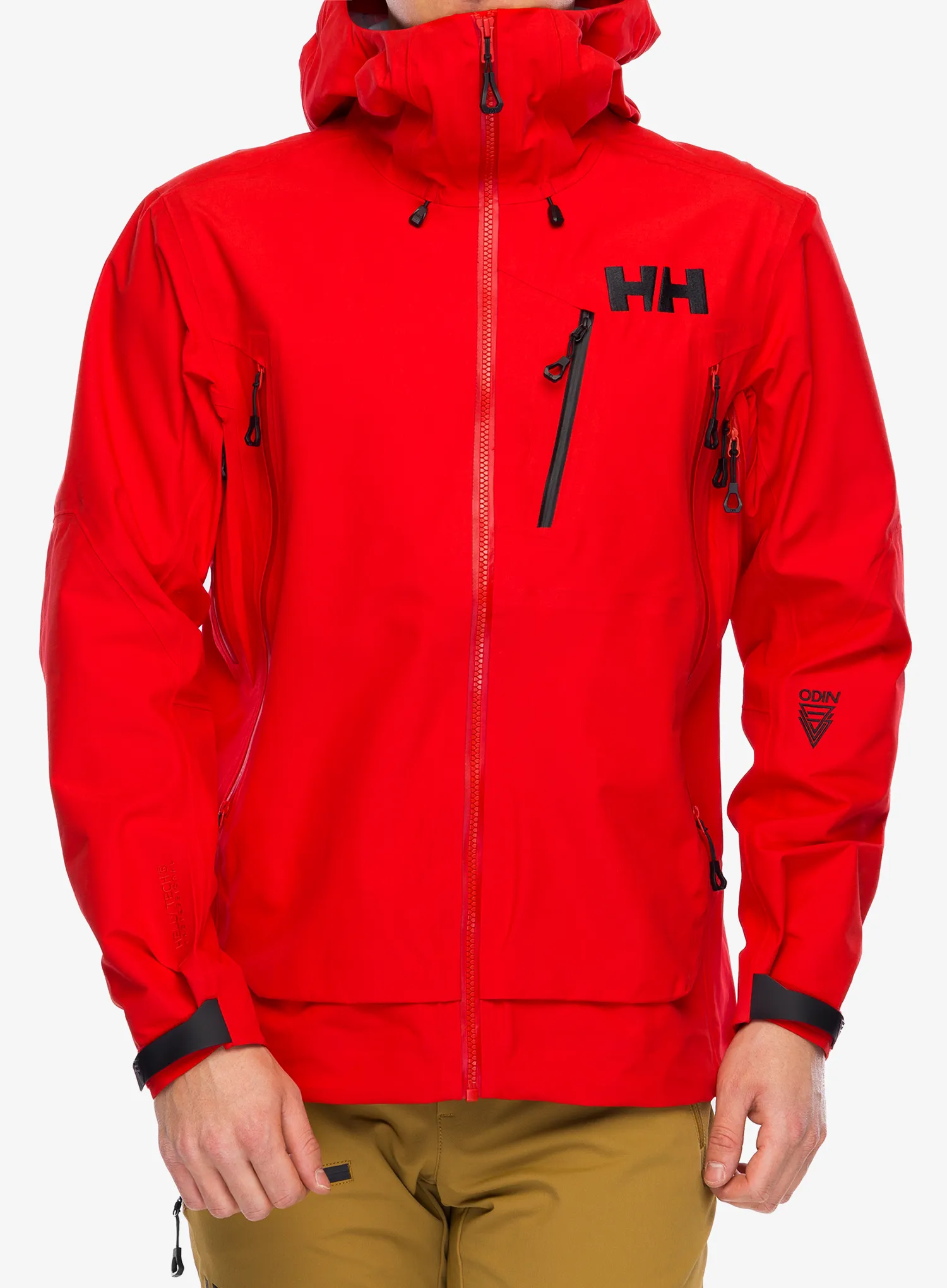 Nepremokavá bunda Helly Hansen Odin 9 Worlds 3.0 Jacket - alert red