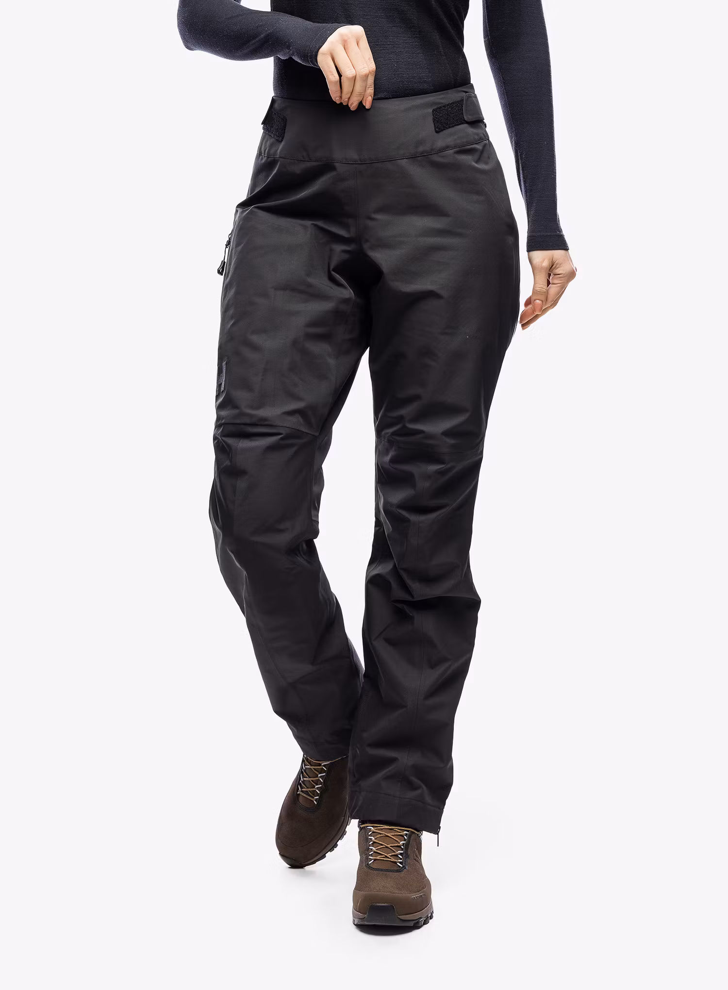 Dámske nohavice Helly Hansen Odin 9 Worlds Infinity Shell - black