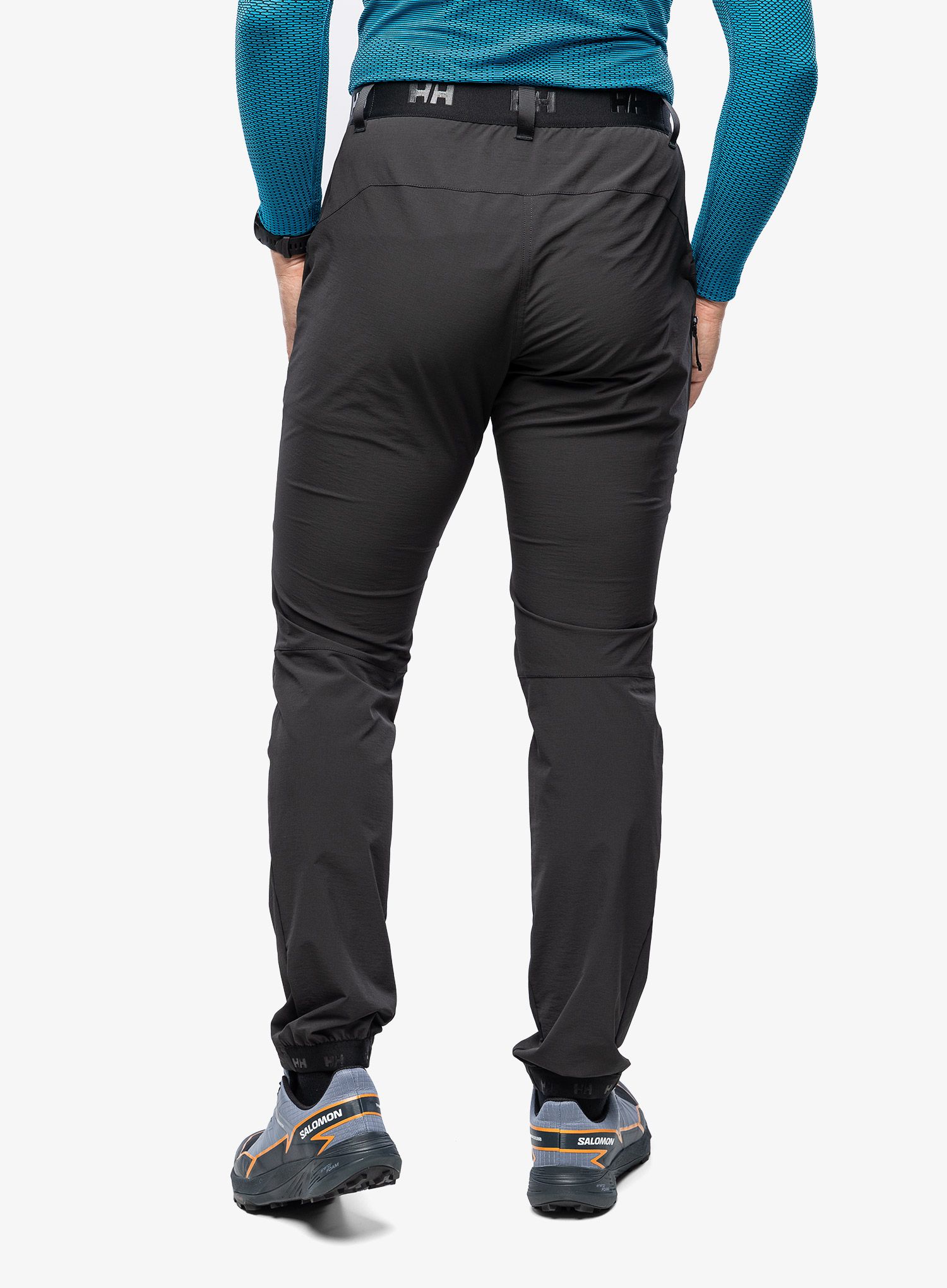 Nohavice Helly Hansen Rask Light Softshell Pant - black