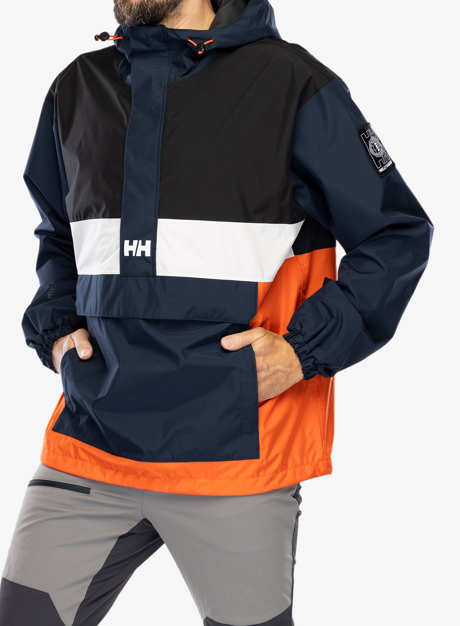 Bunda do dažďa Helly Hansen Play Anorak - navy