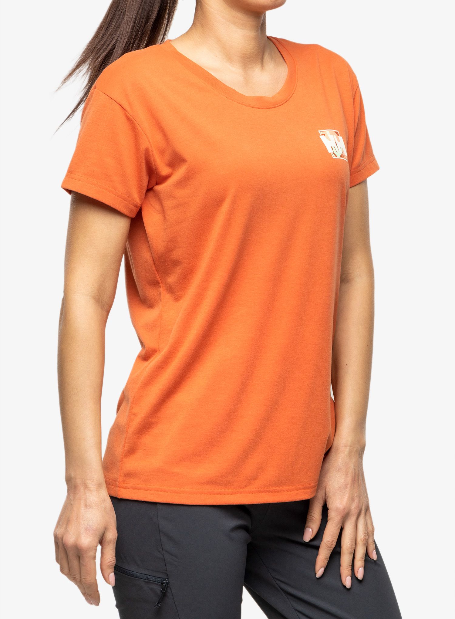 Dámske tričko Helly Hansen Skog Recycled Graph - terracotta