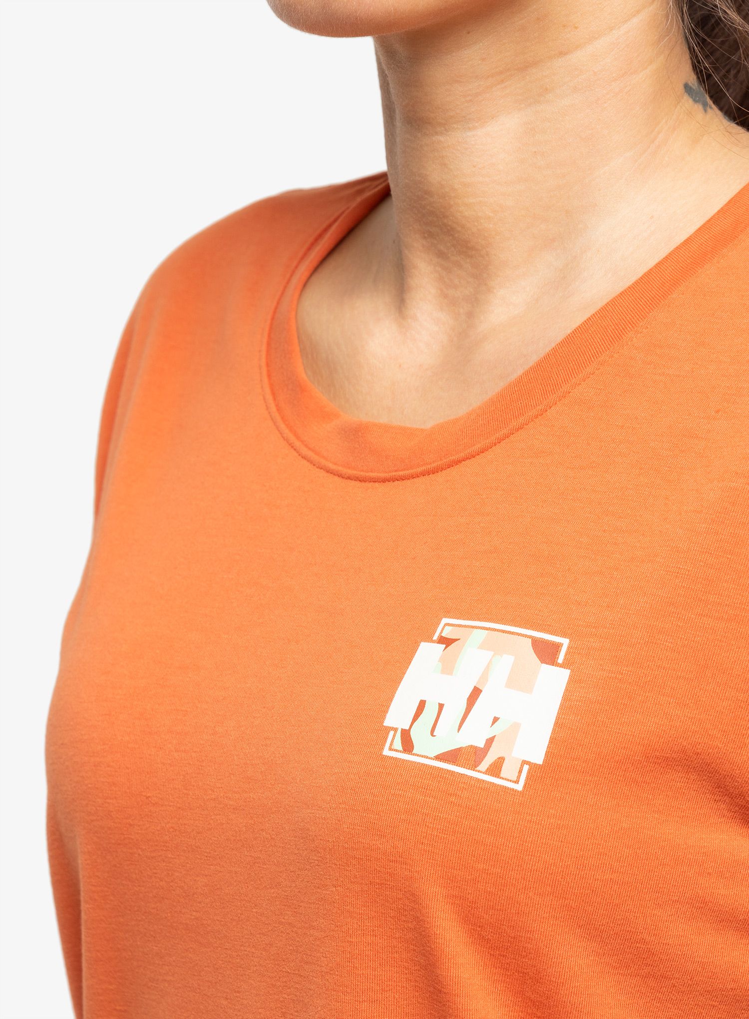Dámske tričko Helly Hansen Skog Recycled Graph - terracotta