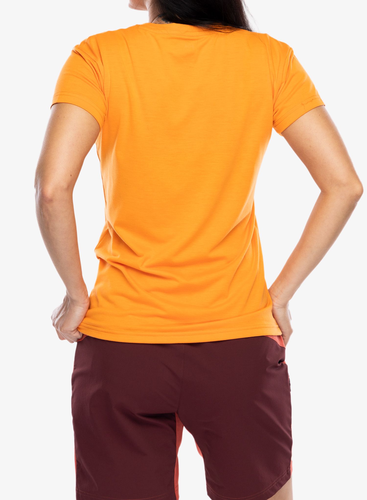 Dámske tričko Helly Hansen Skog Recycled Graphic Tee - poppy orange