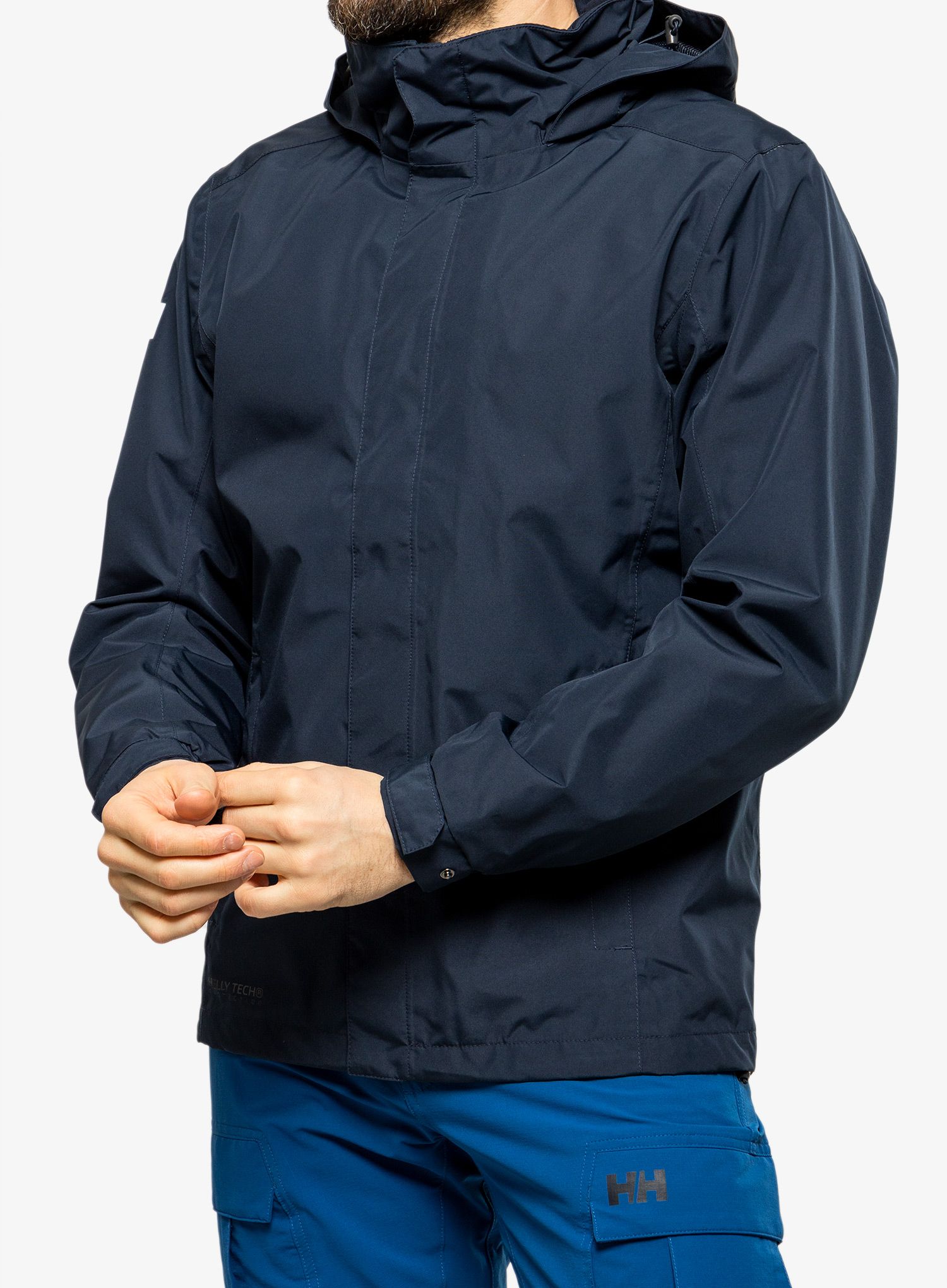 Bunda do dažďa Helly Hansen Team Dubliner Jacket - navy