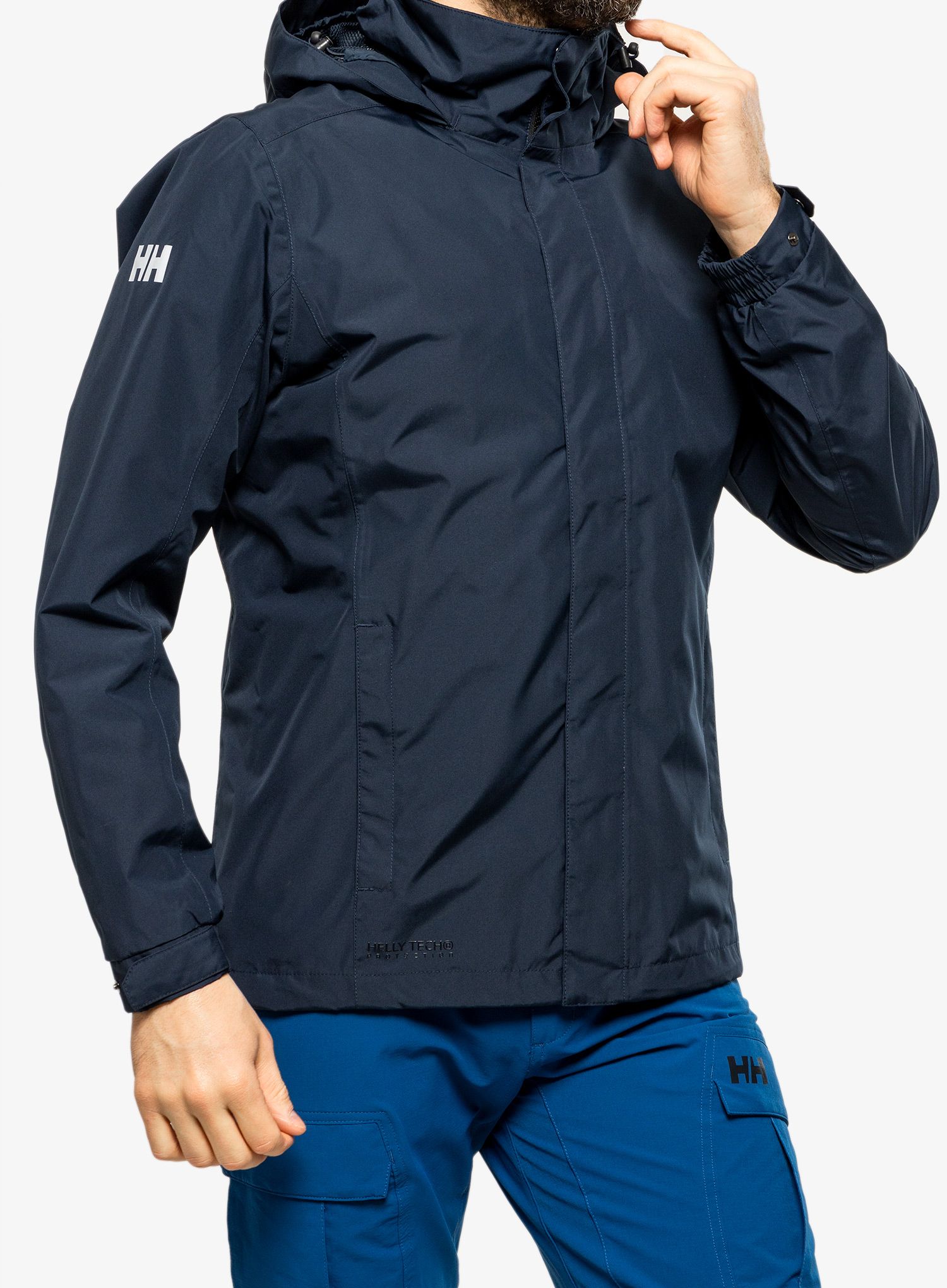 Bunda do dažďa Helly Hansen Team Dubliner Jacket - navy