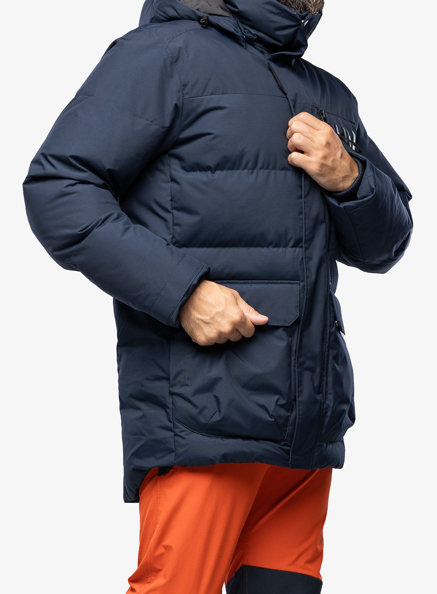 Zimná bunda Helly Hansen Tromsoe Jacket - navy/vaporous grey/gum