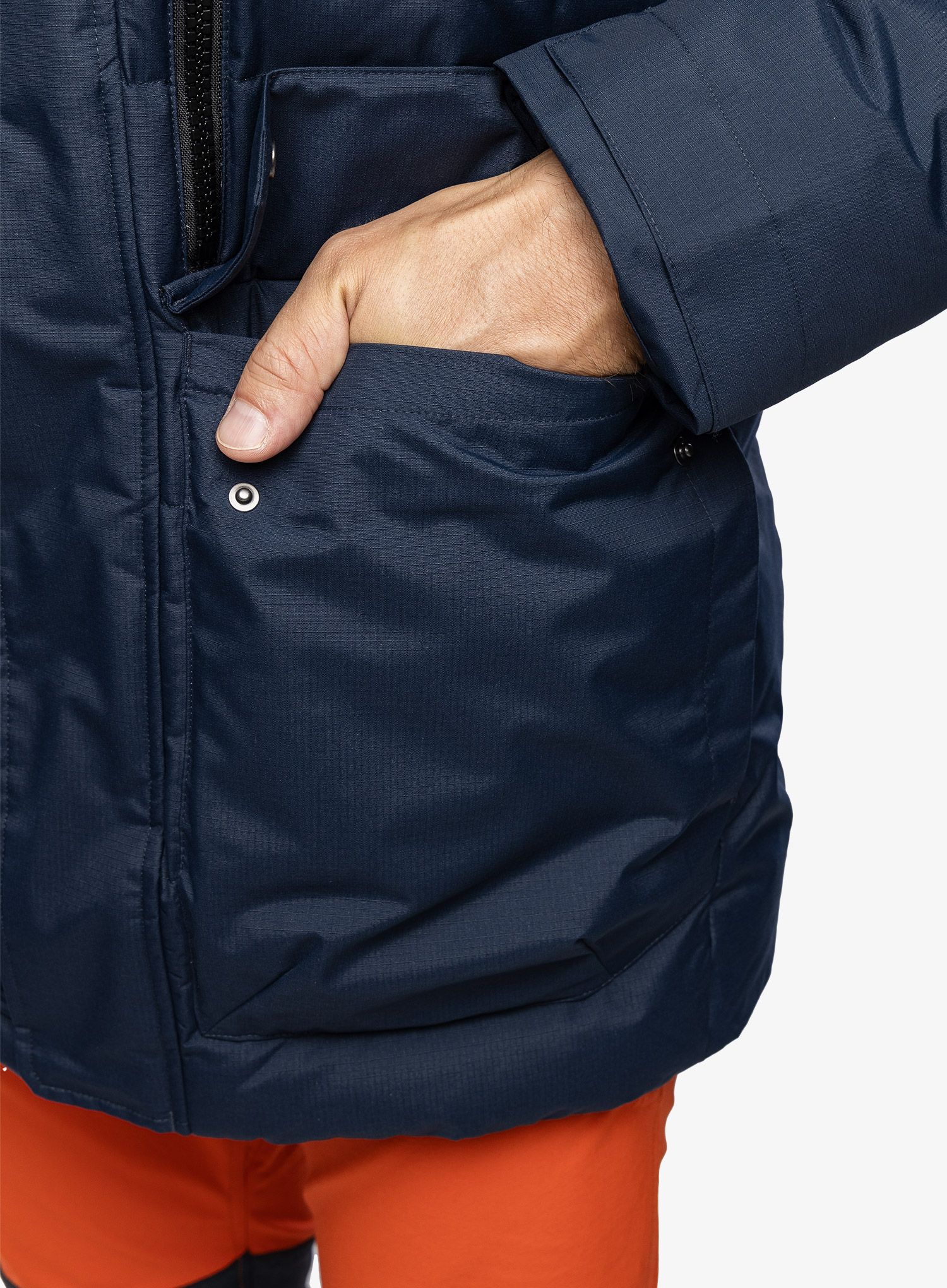 Zimná bunda Helly Hansen Tromsoe Jacket - navy/vaporous grey/gum