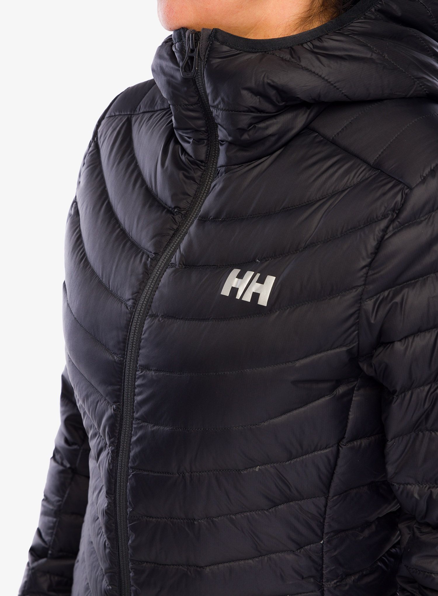 Dámsky kabát Helly Hansen Verglas Long Down Insulator Jacket - black