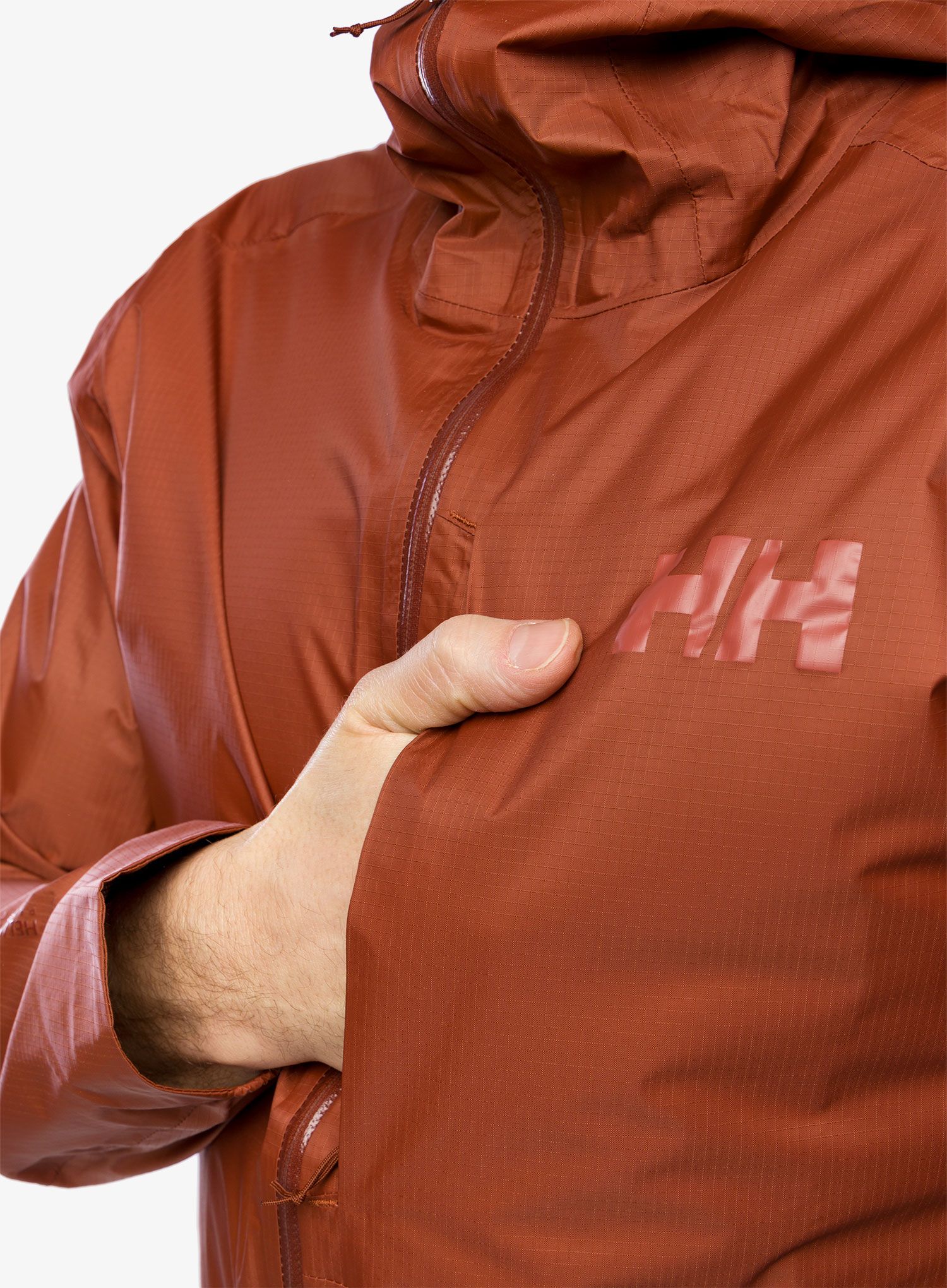 Bunda pánska Helly Hansen Verglas Micro Shell Jacket - iron oxide