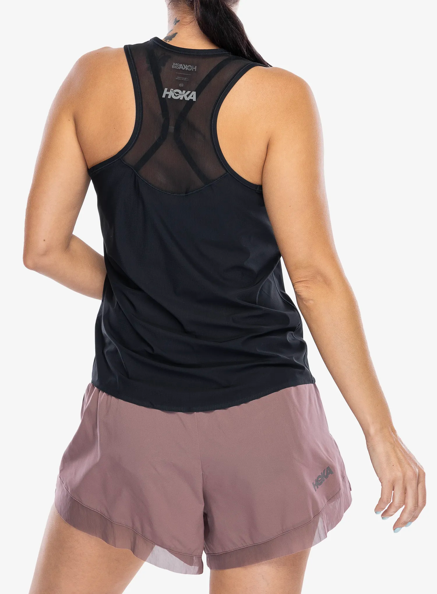 Dámsky top Hoka Performance Run Tank - black