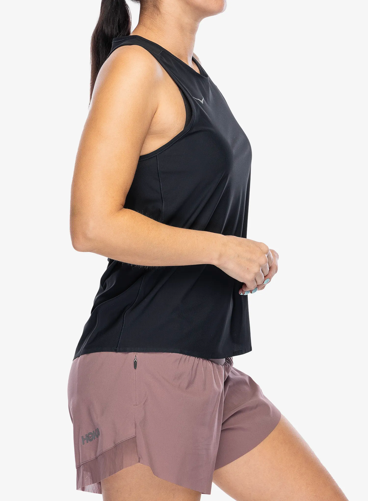 Dámsky top Hoka Performance Run Tank - black