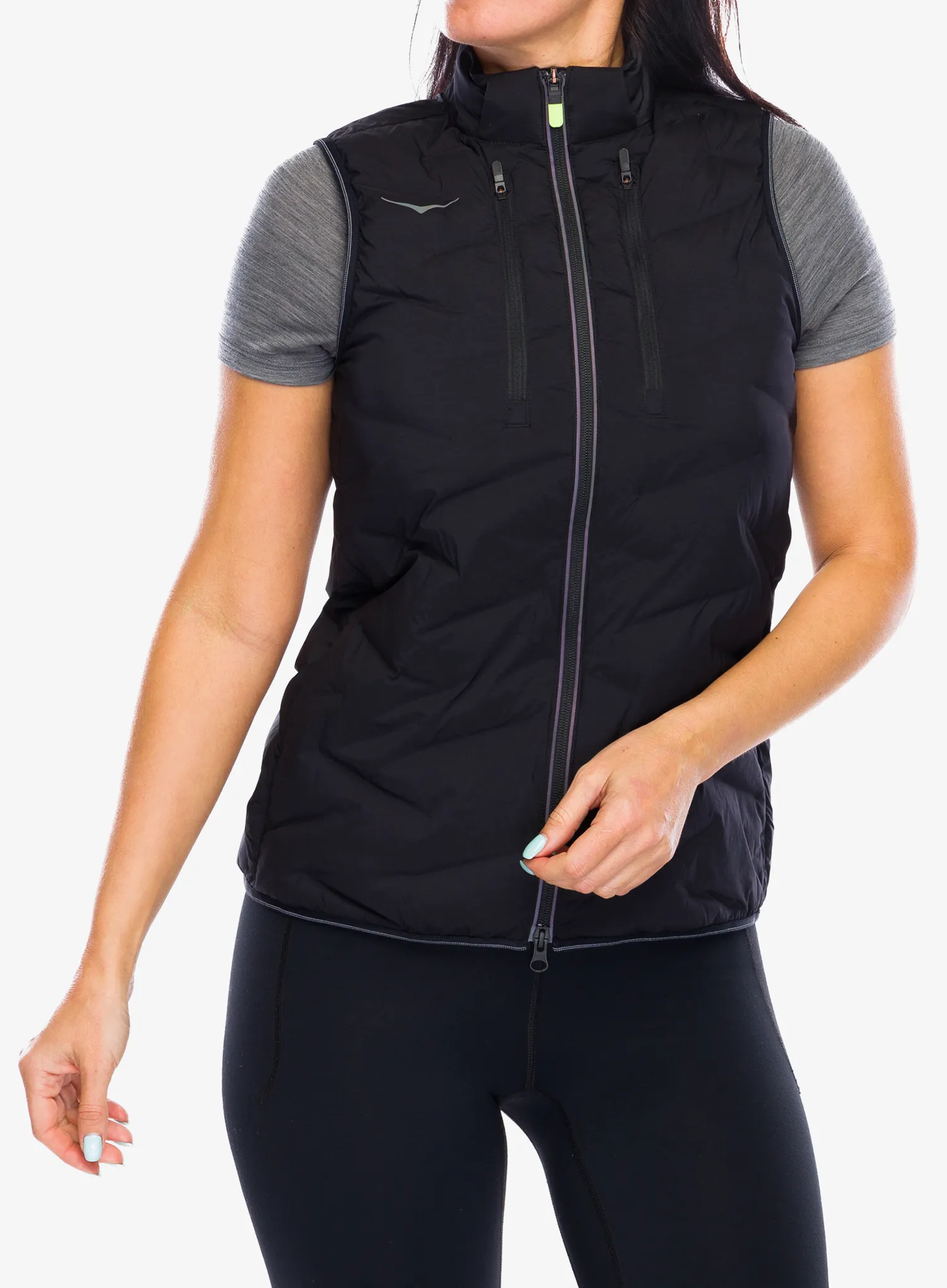 Dámska vesta Hoka Skyfill Run Vest - black