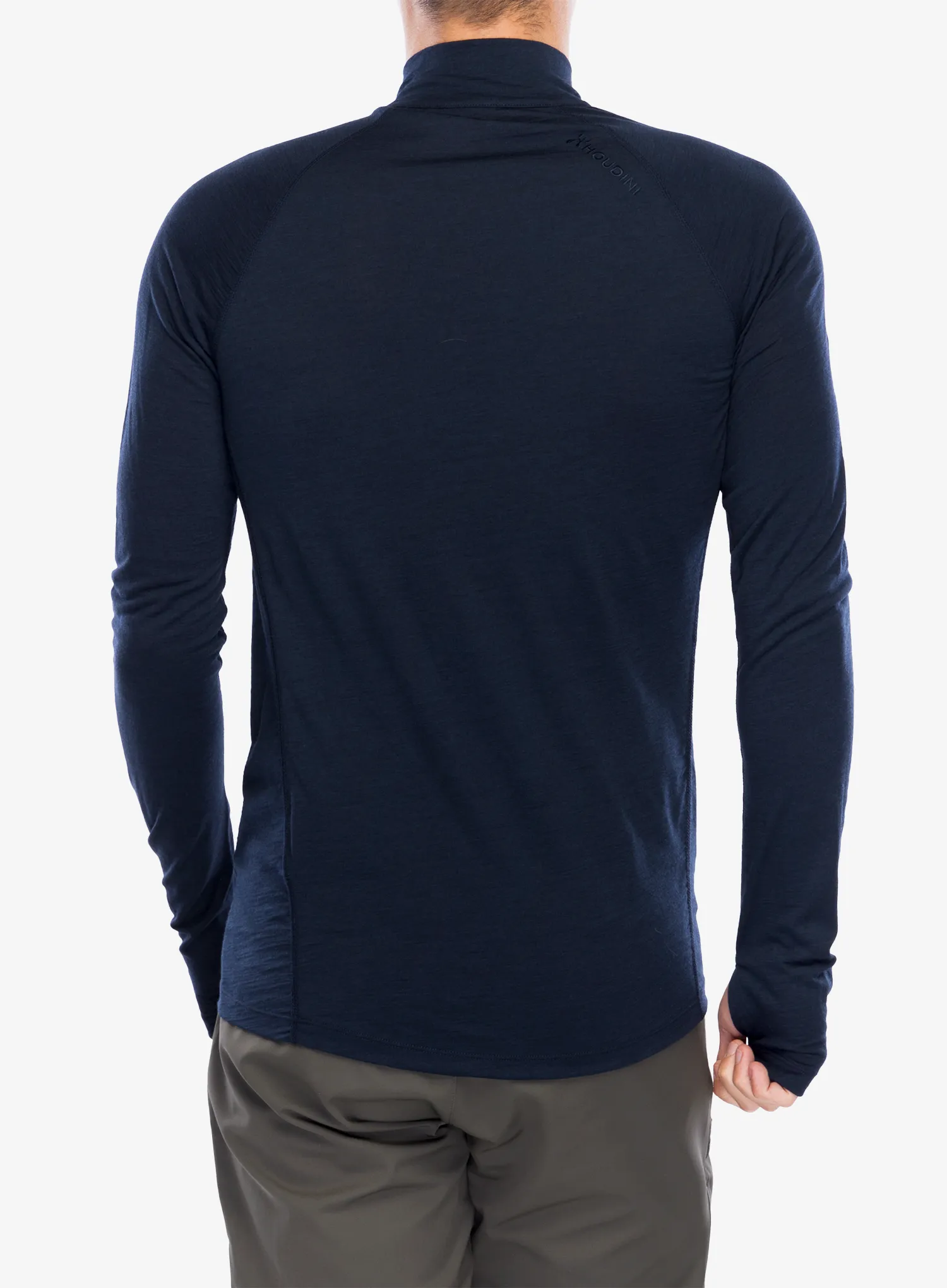 Funkčné tričko Houdini Desoli Light Half Zip - blue illusion