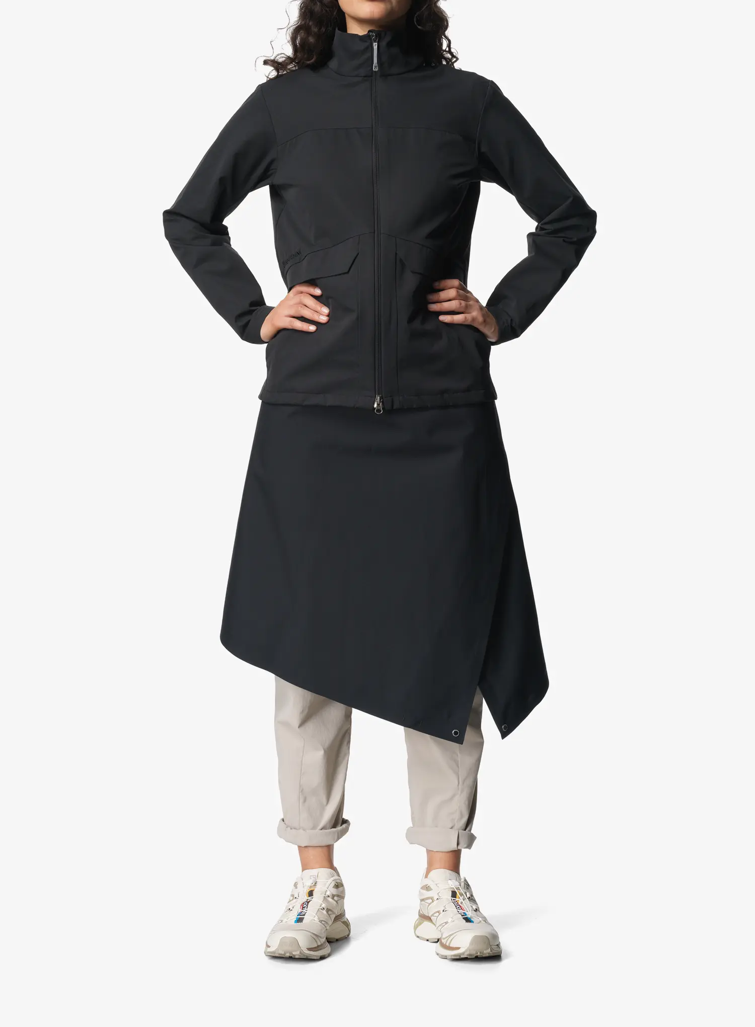 Softshellová bunda dámska Houdini Go Jacket - true black