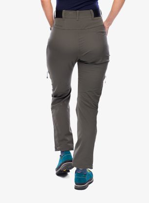 Dámske softshellové nohavice Houdini More Pants - baremark green