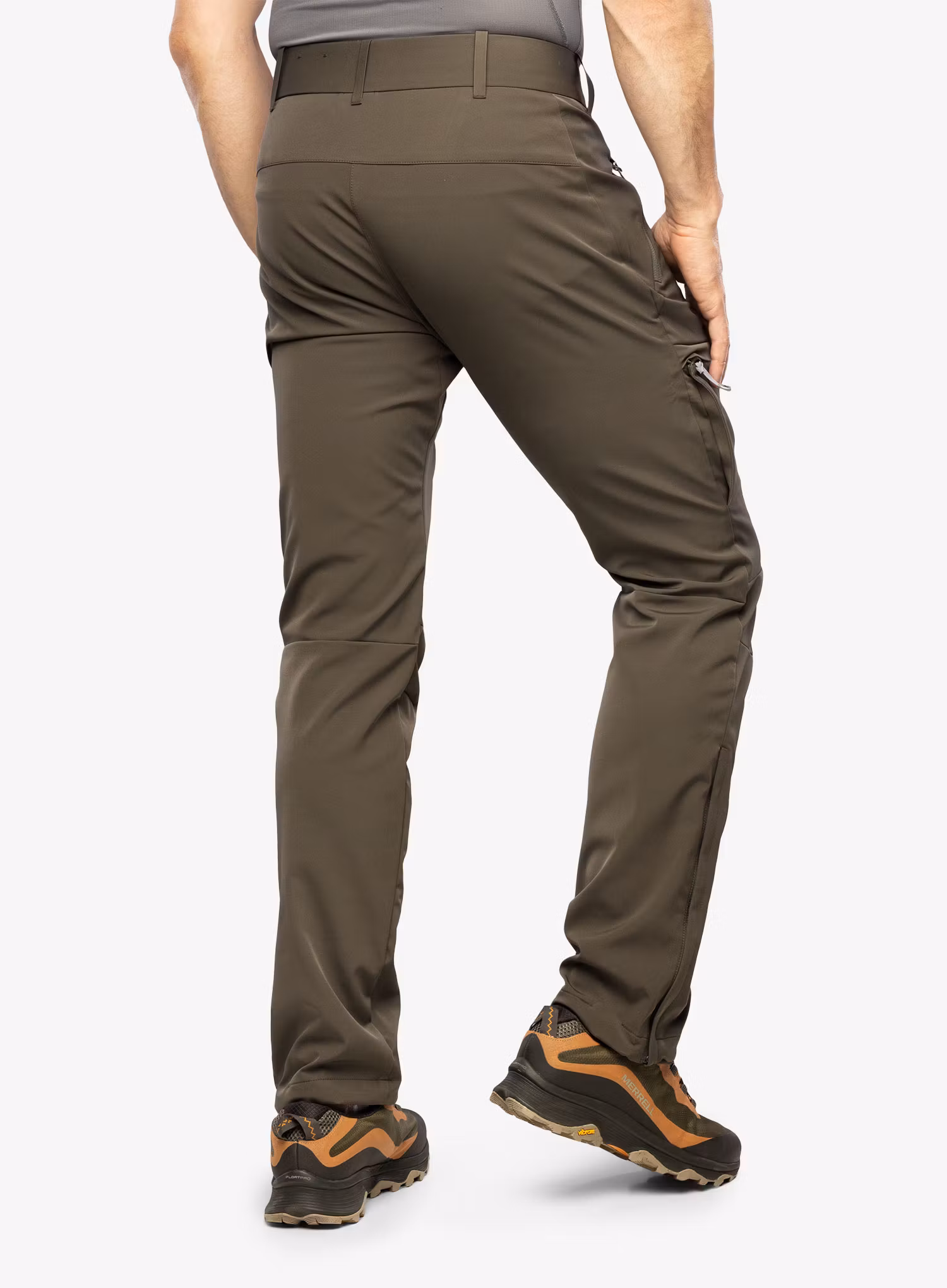 Pánske turistické nohavice Houdini Motion Top Pants - baremark green