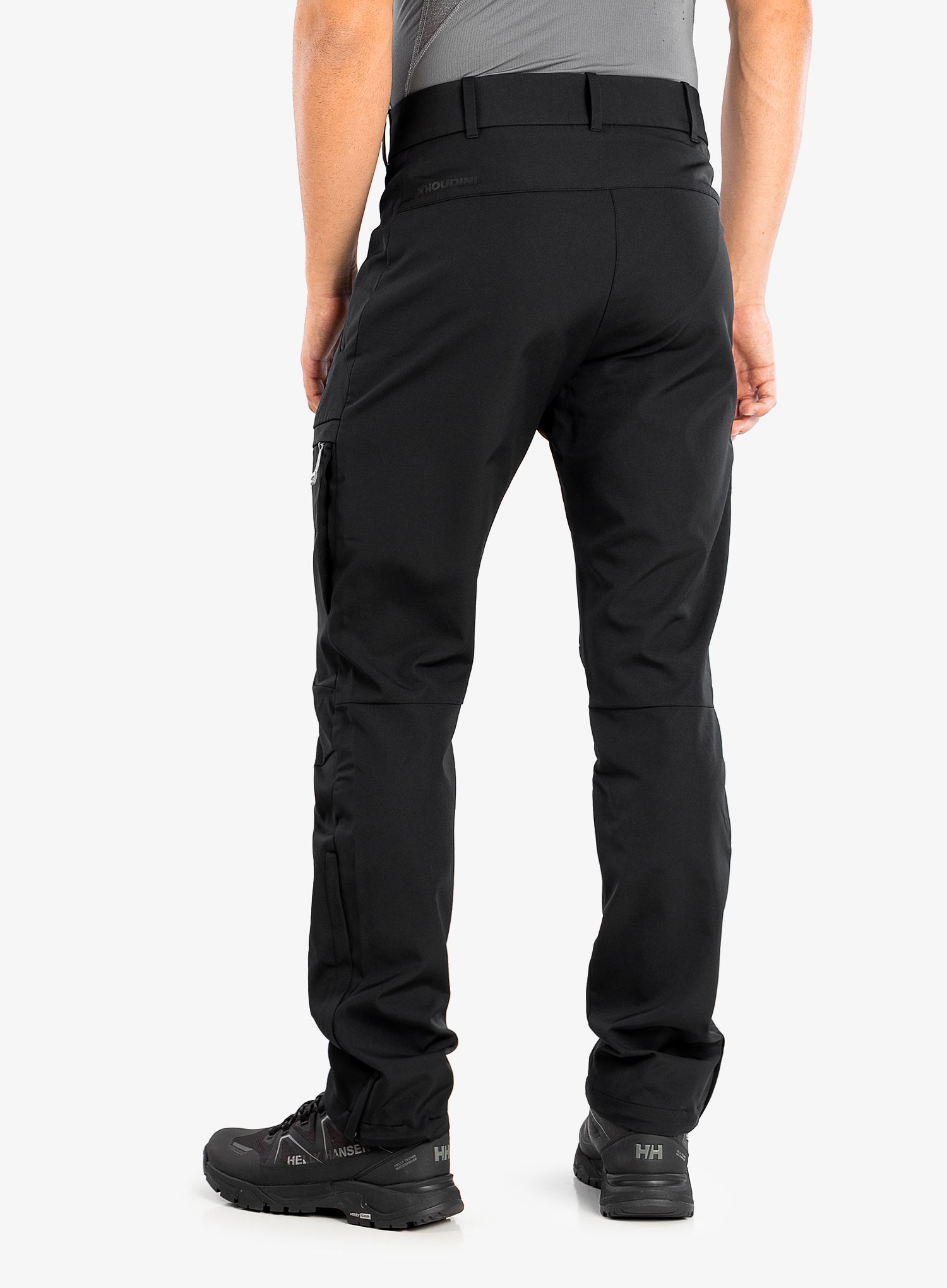 Pánske softshellové nohavice Houdini Motion Top Pants - true black