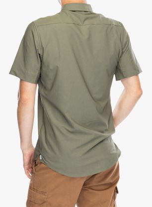Turistická košeľa Houdini Shortsleeve Shirt - sage green