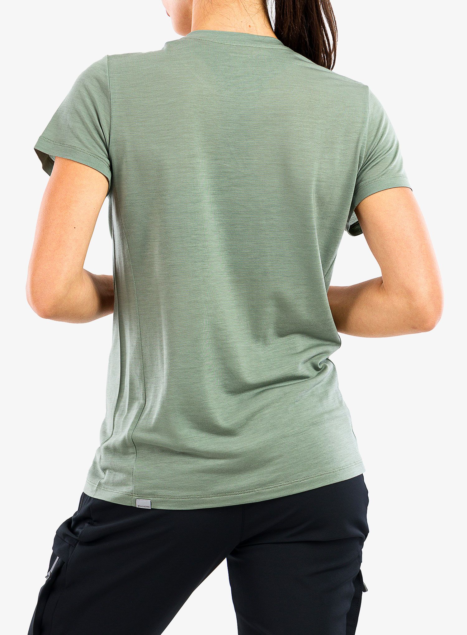Dámske tričko Houdini Tree Tee - frost green