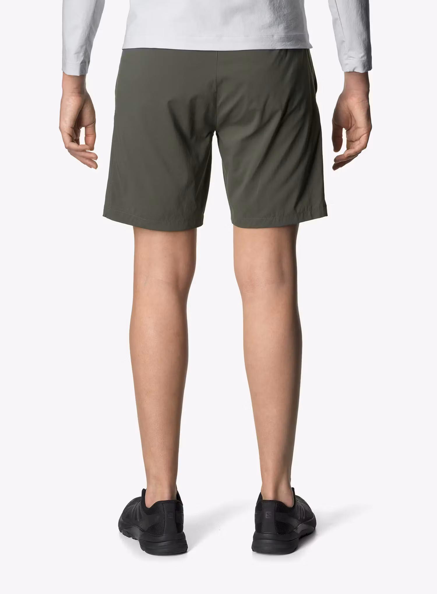Turistické kraťasy dámske Houdini Wadi Shorts - baremark green