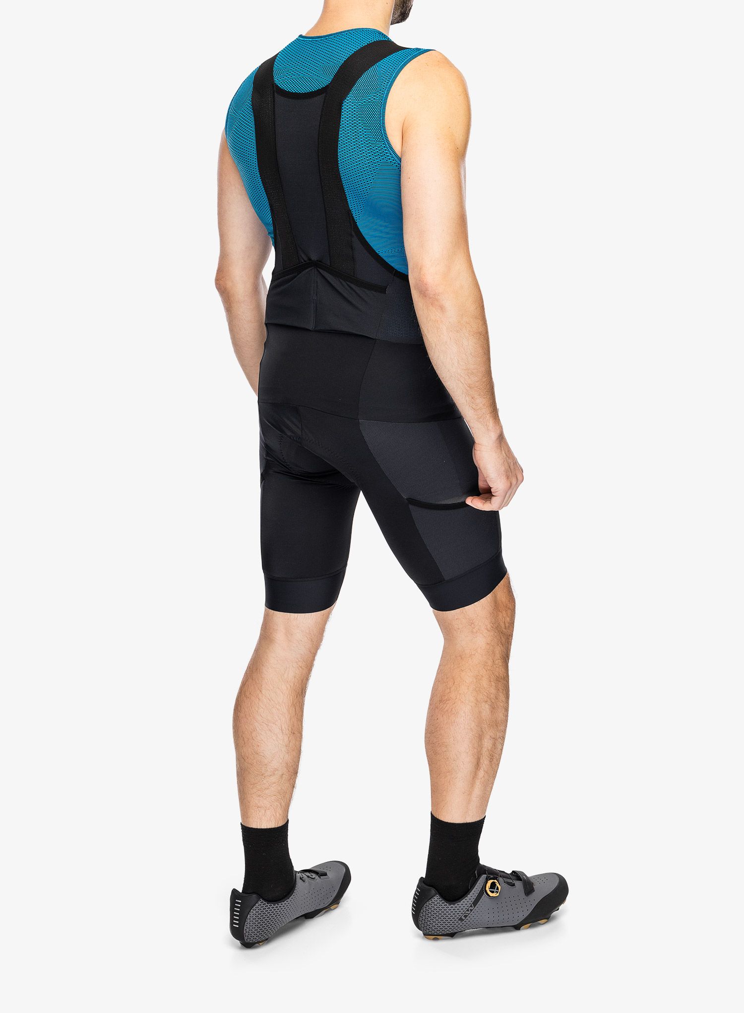 Cyklo šortky ION In-Bibs Cargo - black