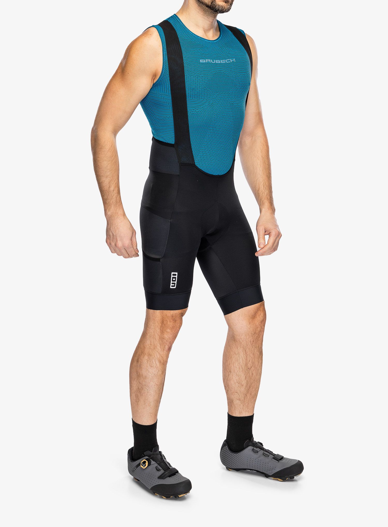 Cyklo šortky ION In-Bibs Cargo - black