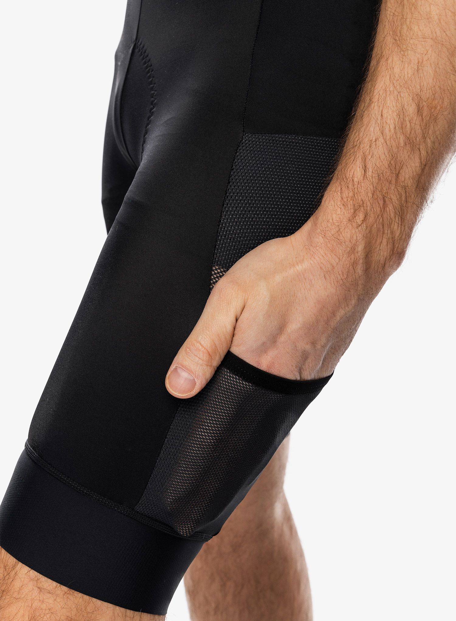 Cyklo šortky ION In-Bibs Cargo - black