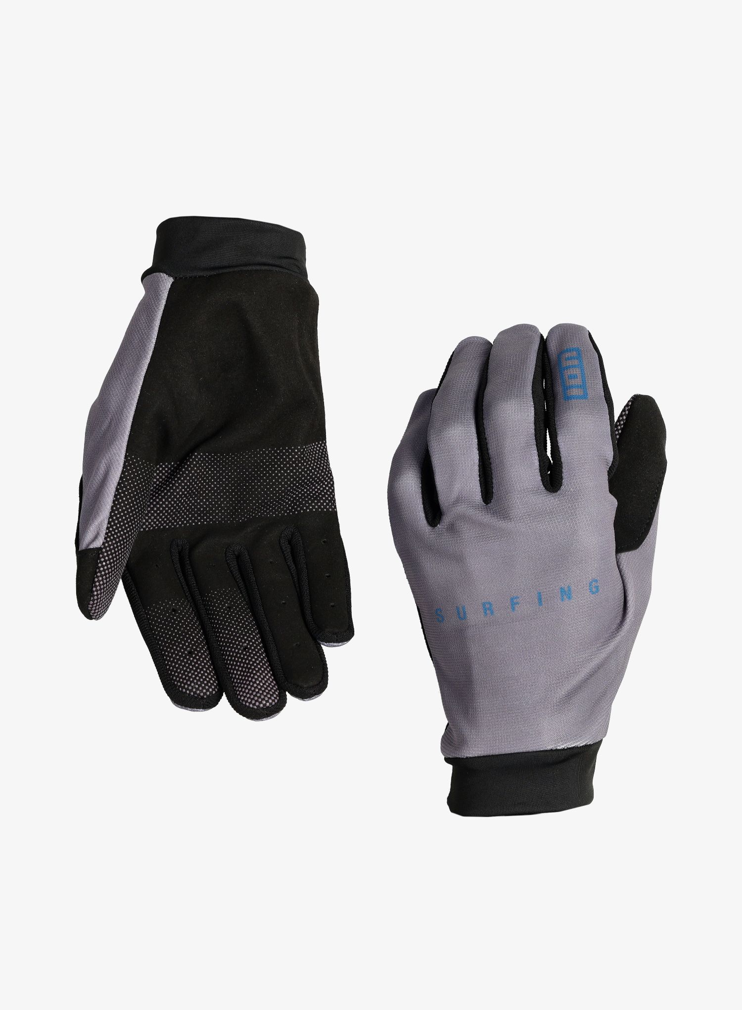 Cyklistické rukavice ION Logo Gloves - shark/grey