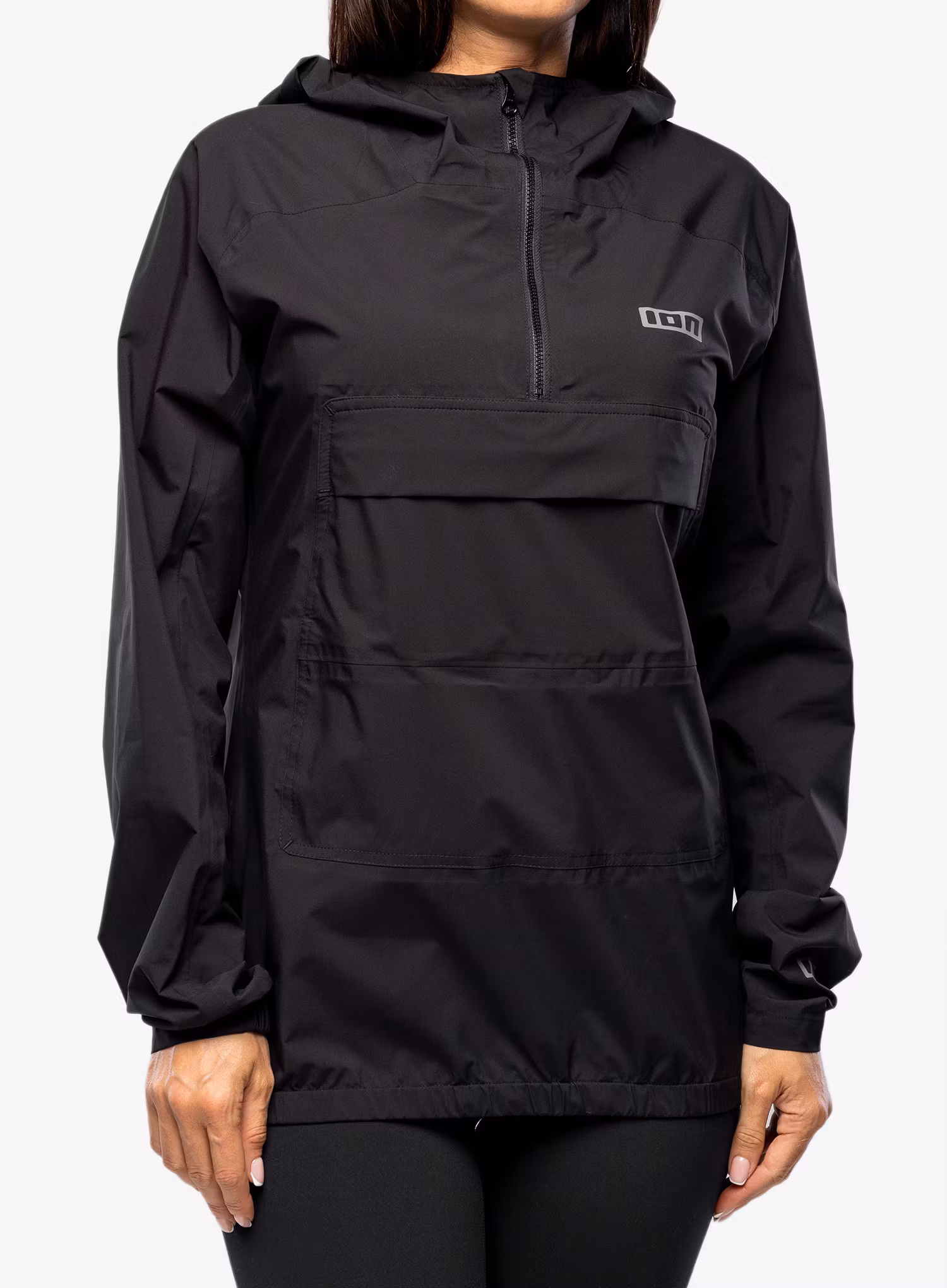 Cyklistická bunda ION Shelter Anorak - black