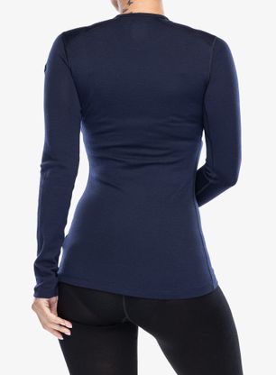 Funkčné tričko damske Icebreaker 260 Tech L/S Crewe - midnight navy