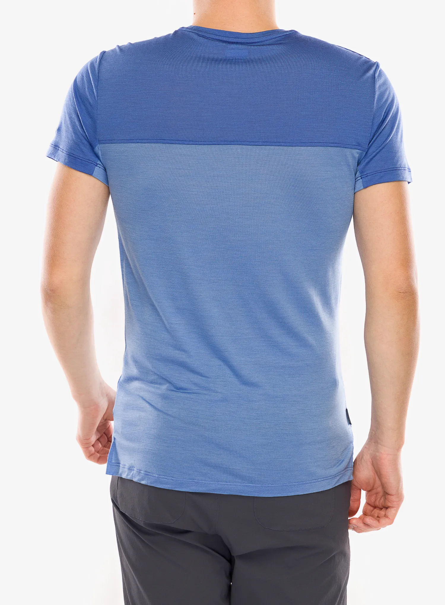 Merino tričko Icebreaker Merino 125 Cool-Lite Sphere III SS Tee Colour Block - baja/brilliant/cb