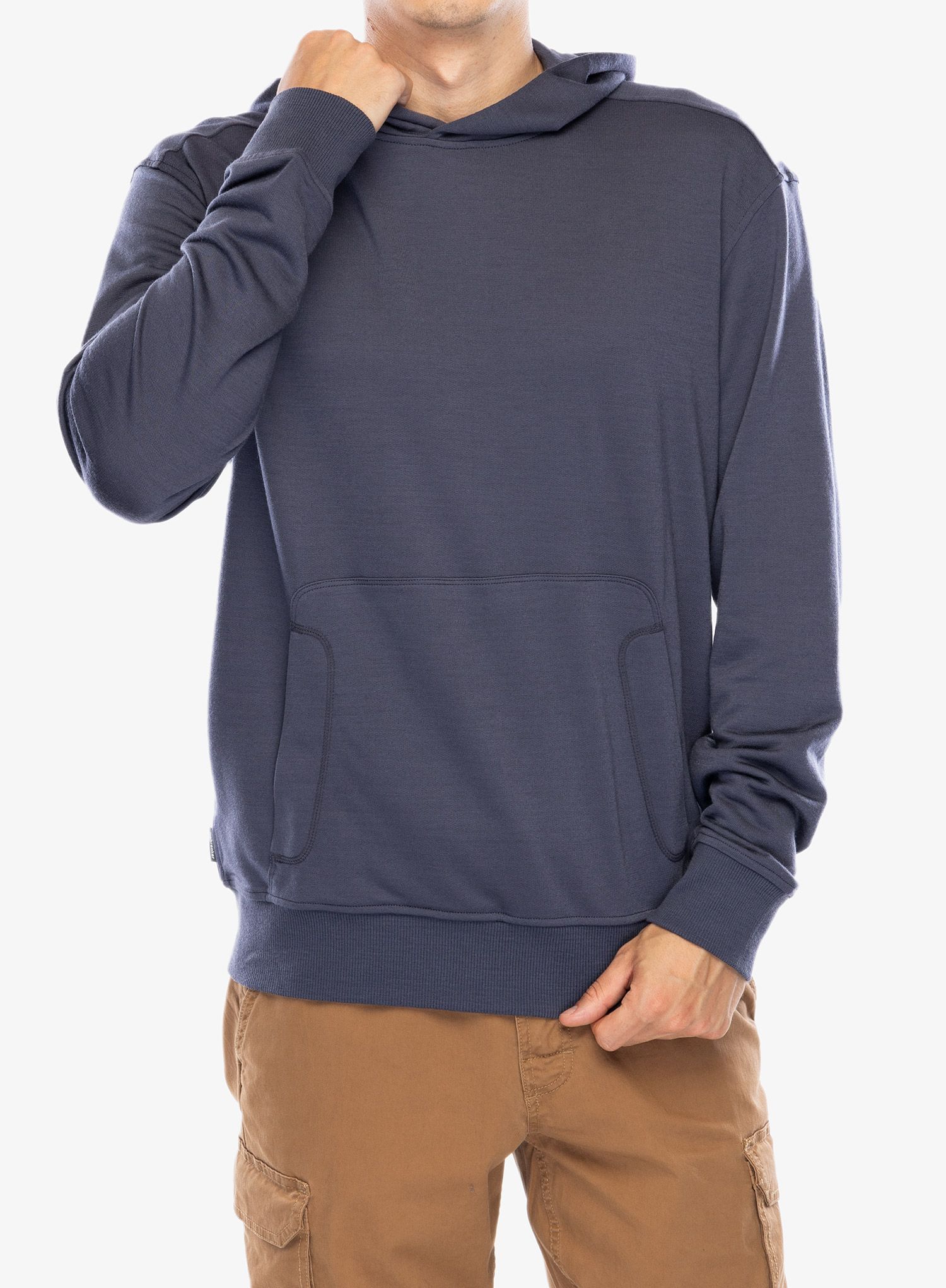Mikina s kapucňou Icebreaker Merino Shifter II LS Hoodie - graphite