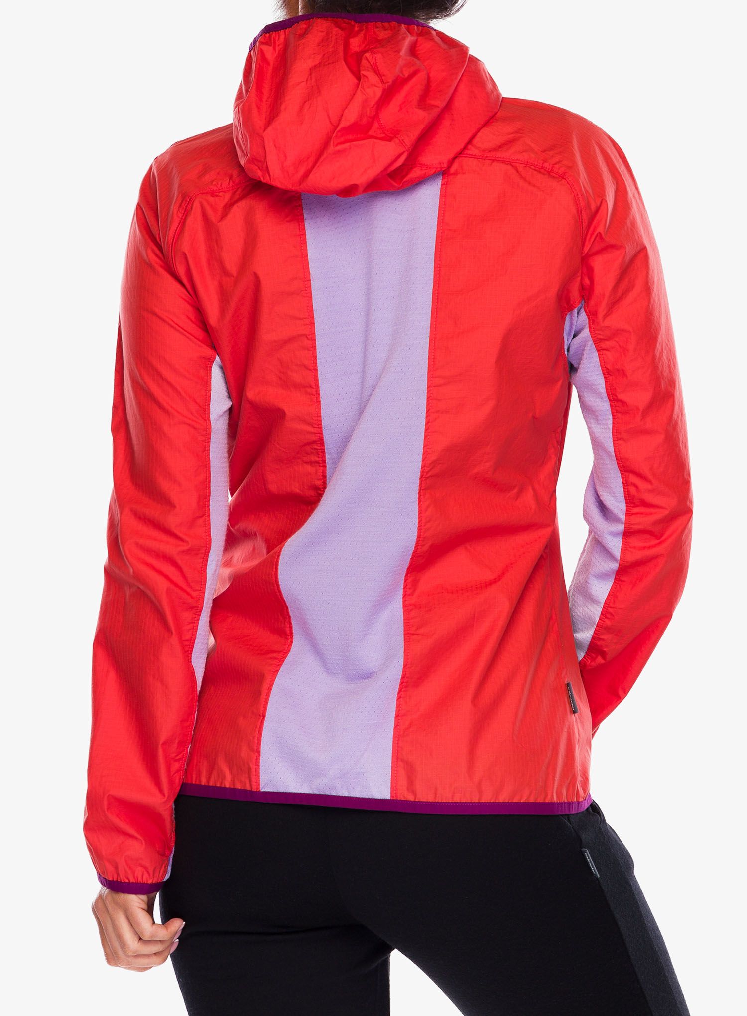 Softshellová bunda dámska Icebreaker Shell+ Cotton Windbreaker - earth/purple