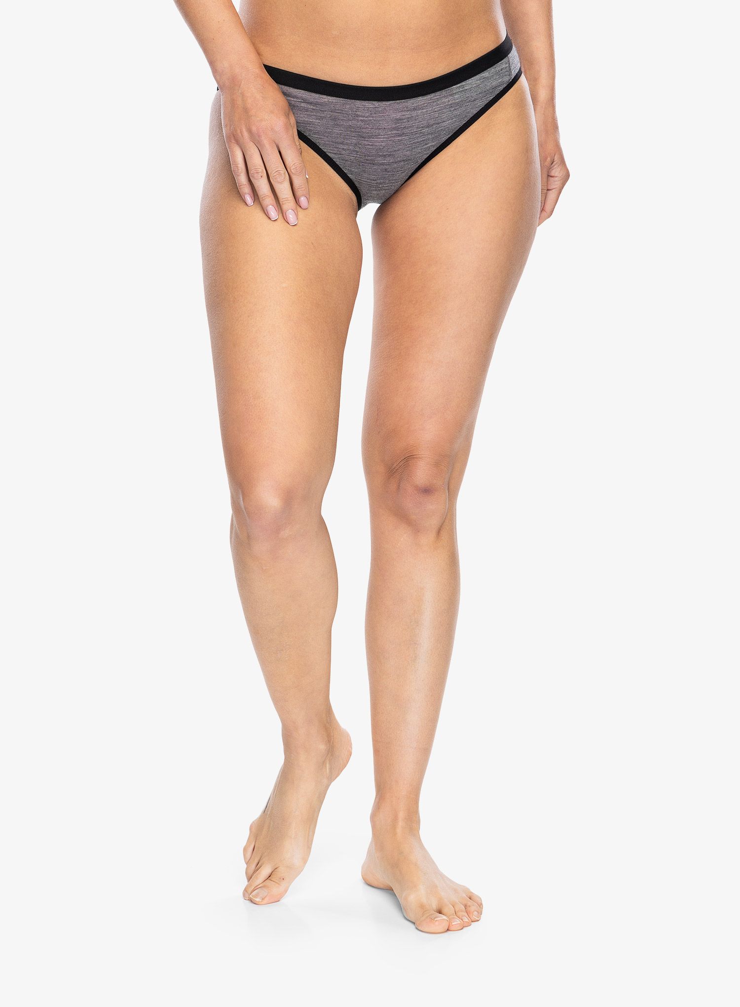 Dámske nohavičky Icebreaker Siren Bikini - gritstone hthr