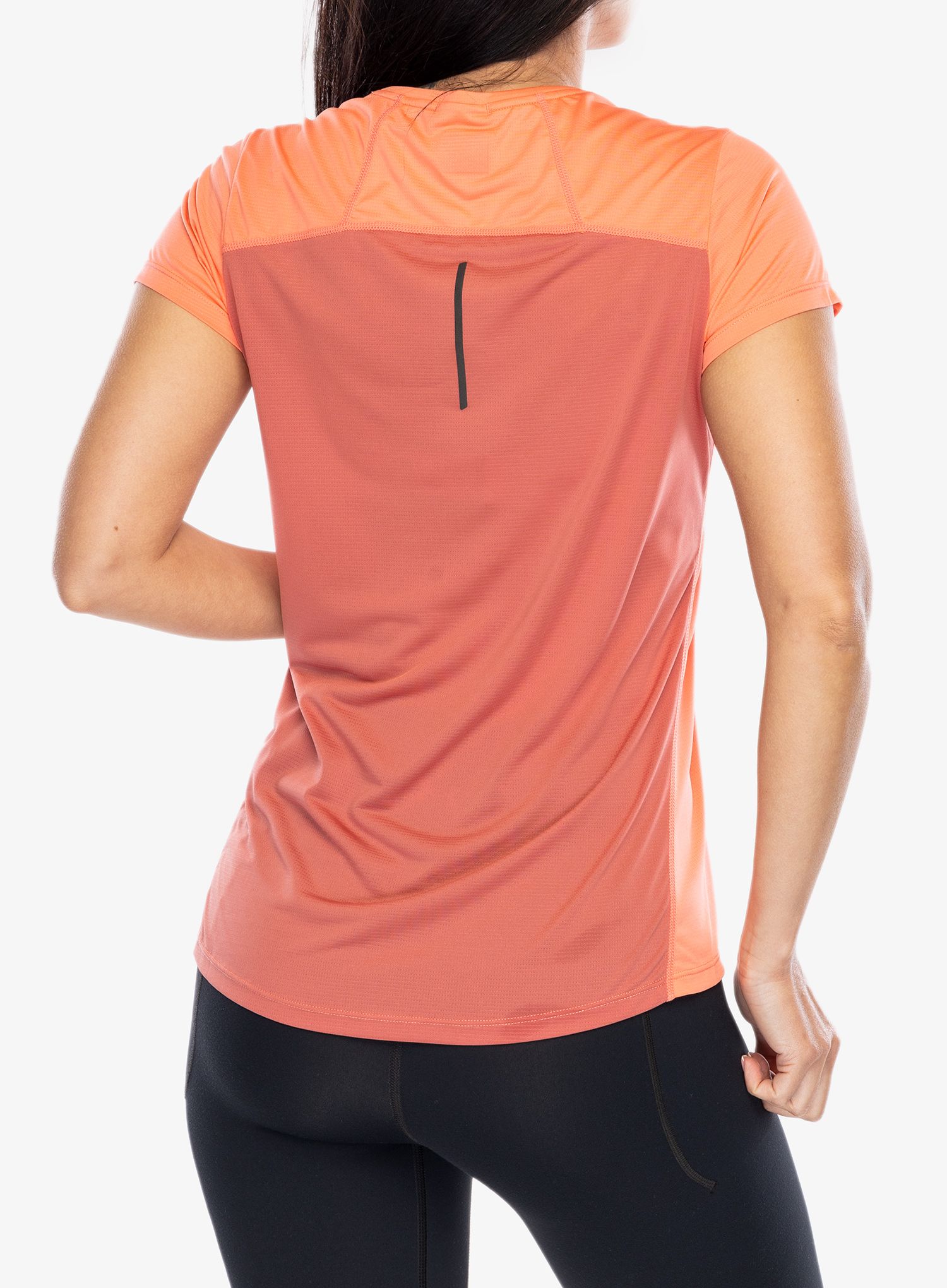 Bežecké tričko dámske Inov-8 Performance Short Sleeve - coral/dusty rose