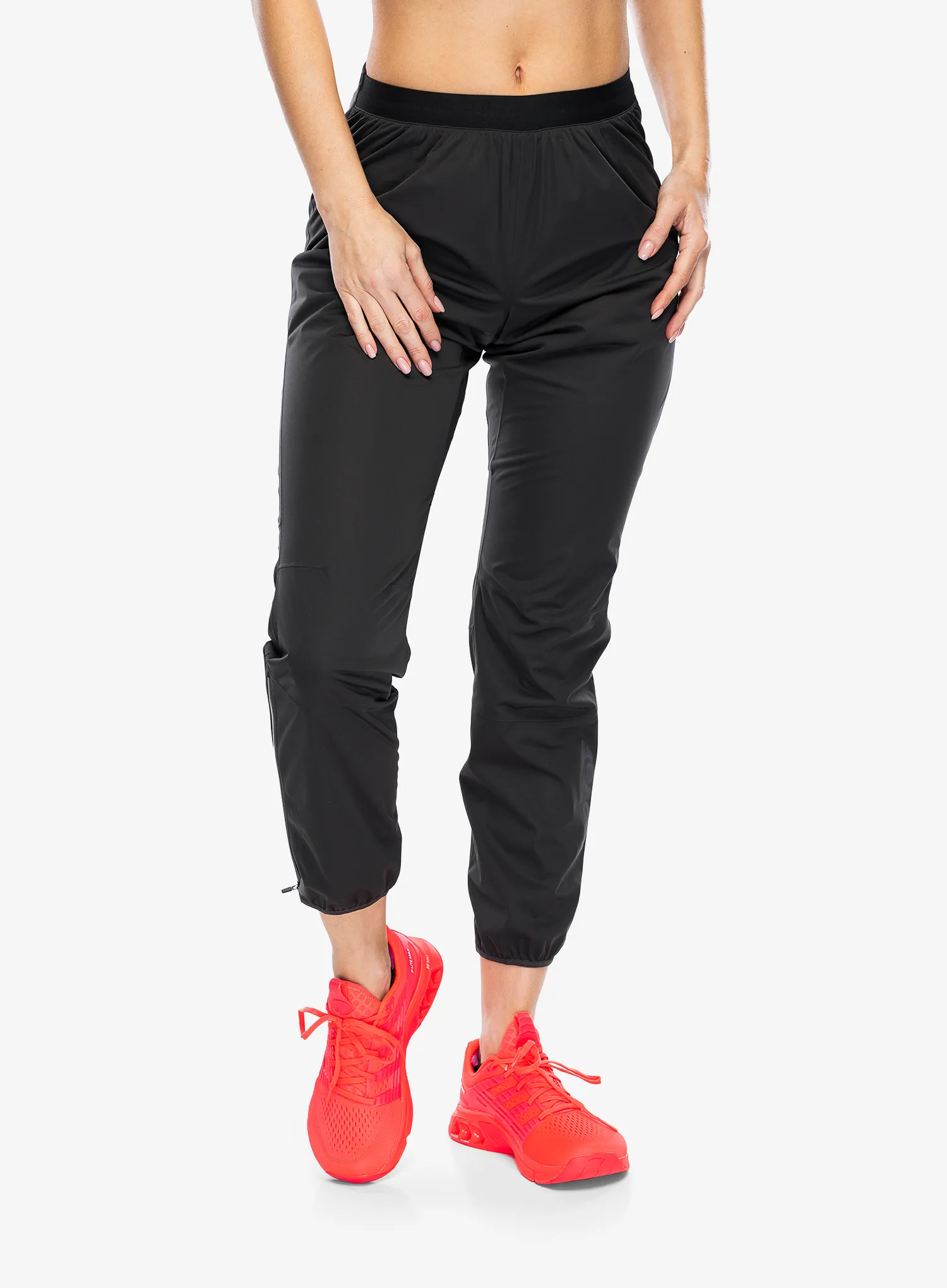 Dámske bežecké legíny Inov-8 Trailpant - black/black