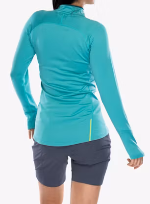Flísová mikina dámska Inov-8 Venturelite Mid HZ - teal