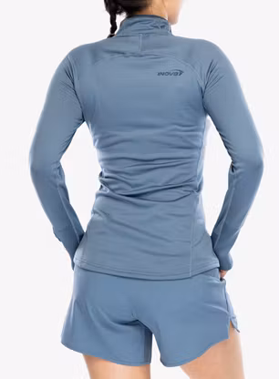 Mikina na zips dámska Inov-8 Venturelite Mid HZ - slate