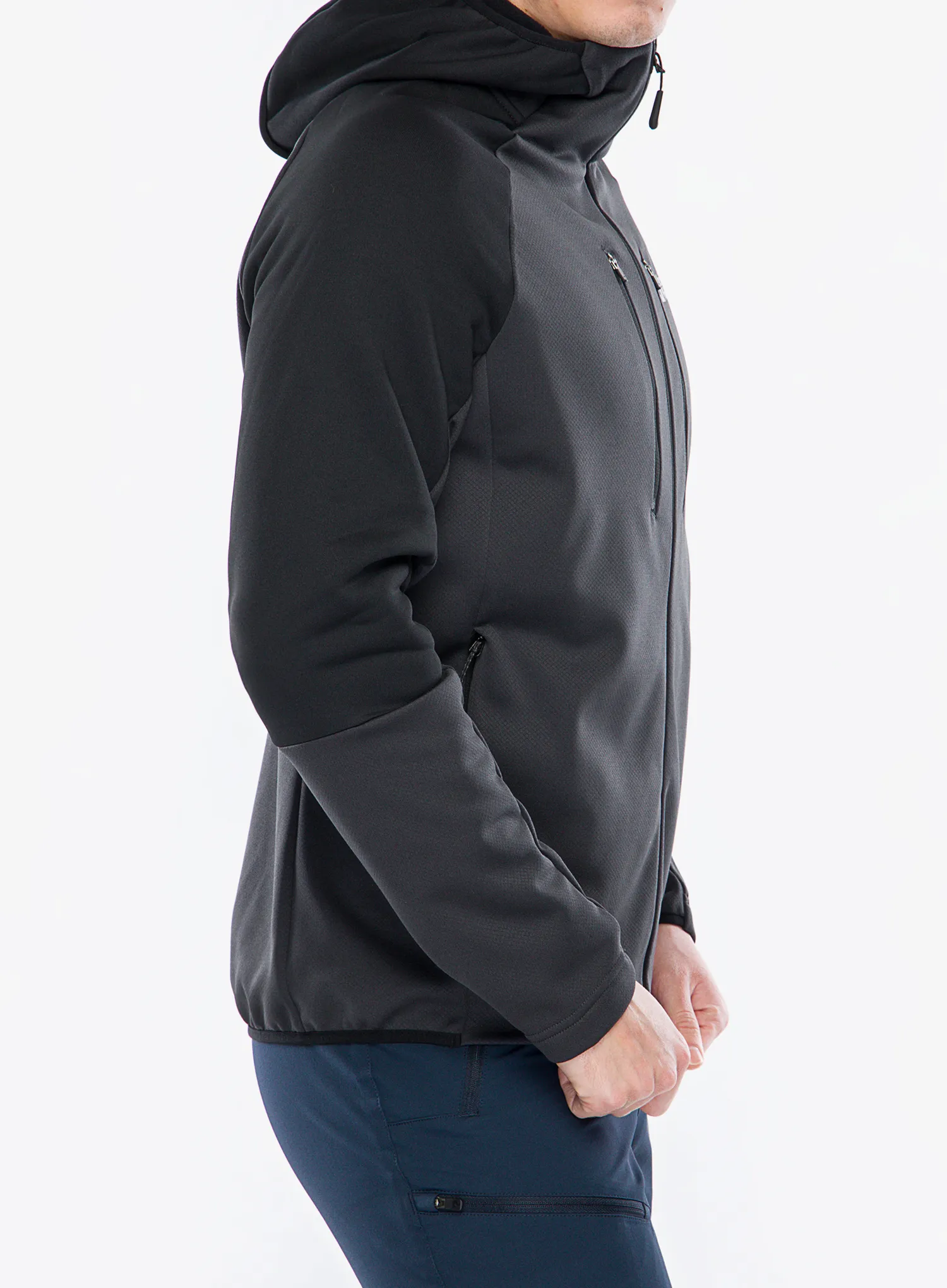 Flísová bunda Jack Wolfskin Alpgrat XT Jacket - phantom