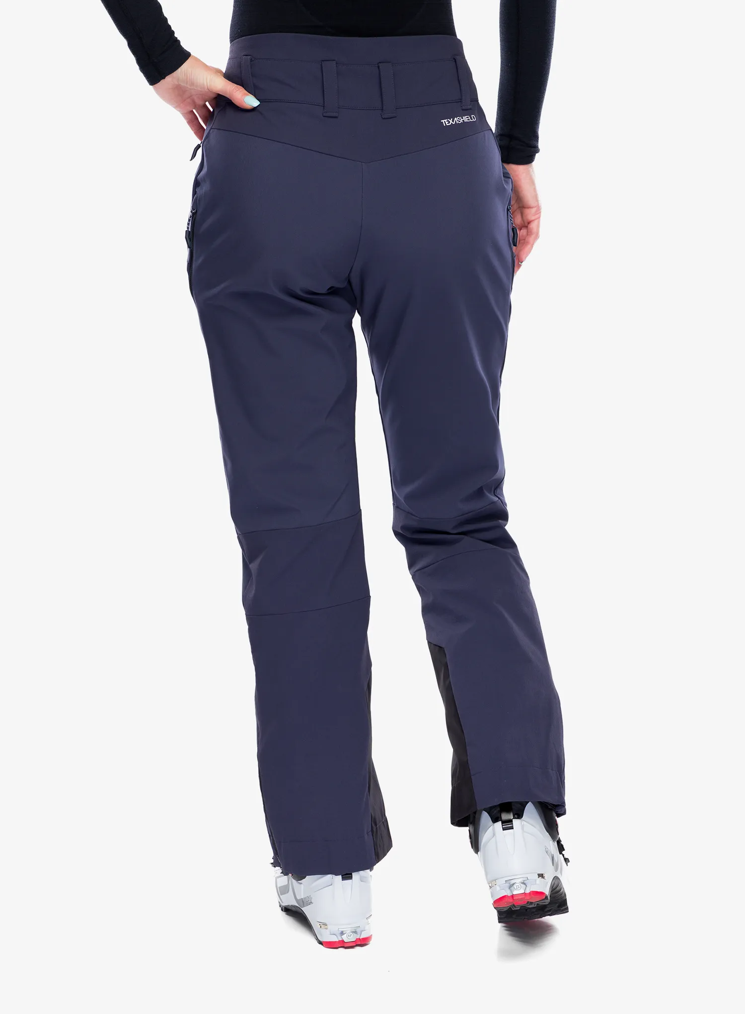 Dámske softshellové nohavice Jack Wolfskin Alpspitze Tour Pants - graphite