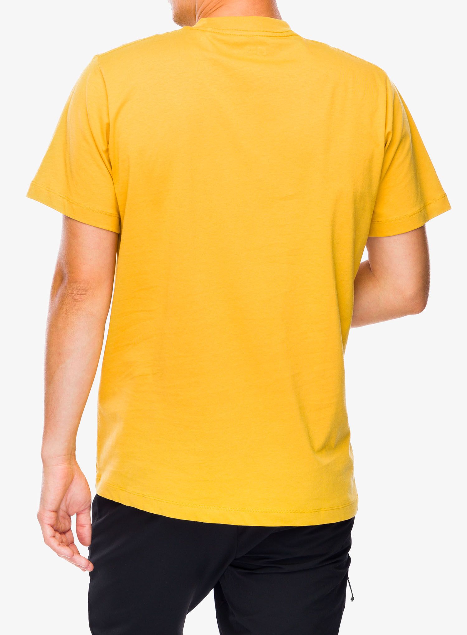 Tričko s potlačou Jack Wolfskin Brand T - mustard