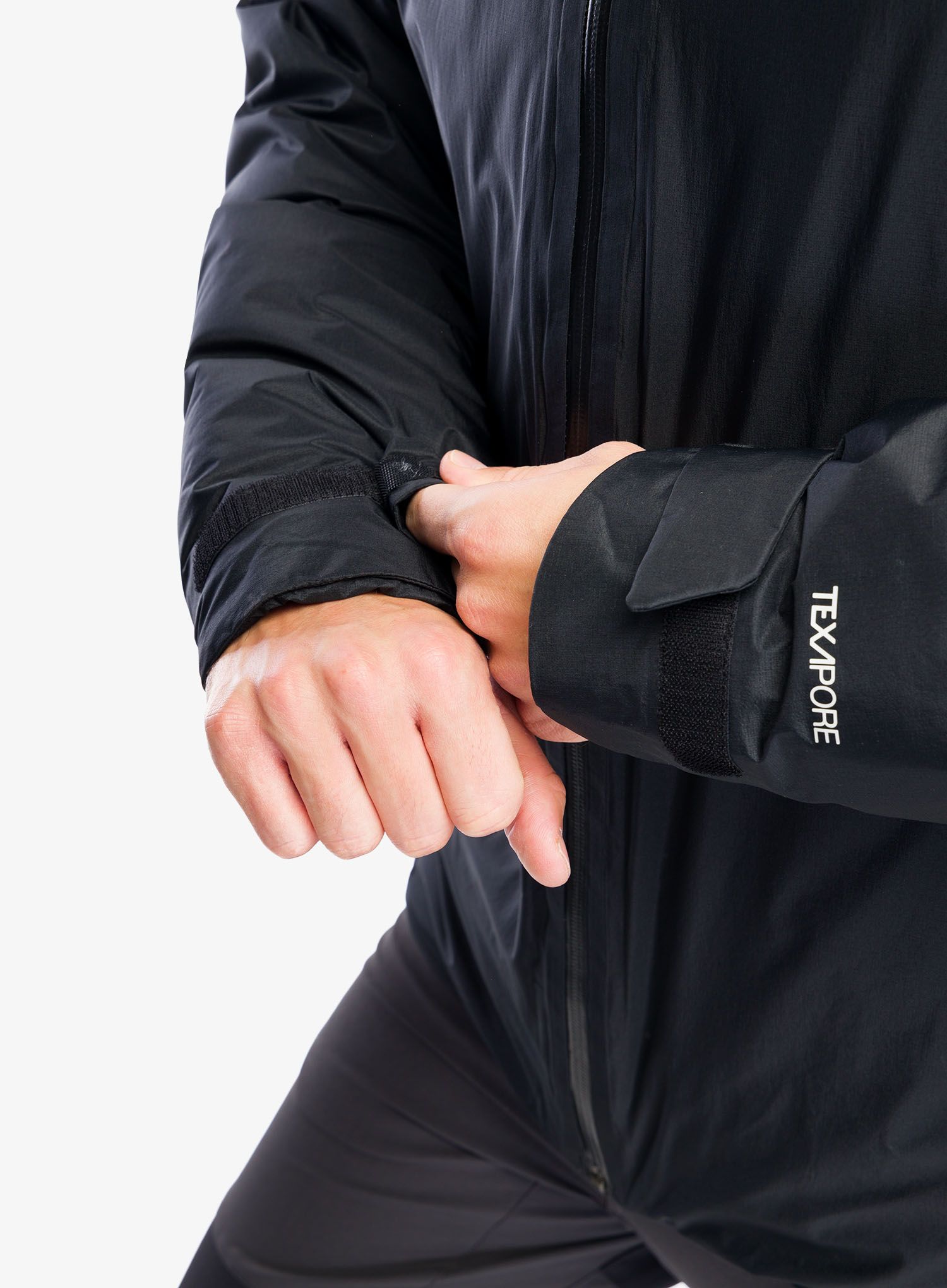 Páperová bunda Jack Wolfskin Cyrox 2L Down Jacket - black