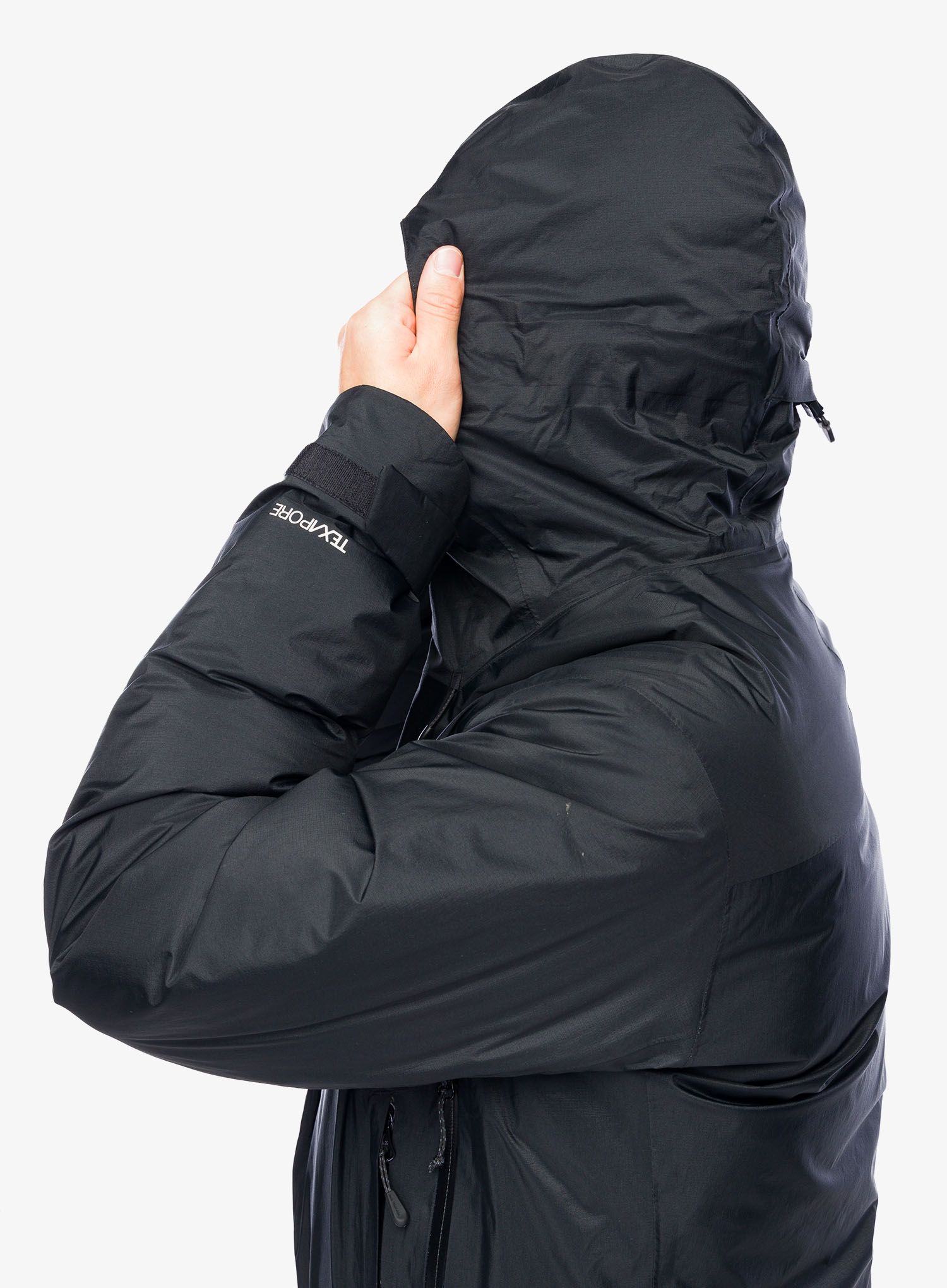 Páperová bunda Jack Wolfskin Cyrox 2L Down Jacket - black