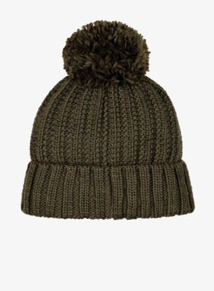 Dámska zimná čiapka Jack Wolfskin Highloft Knit Beanie - island moss