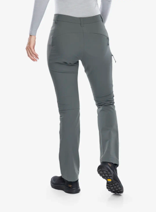 Dámske softshellové nohavice Jack Wolfskin Holdsteig Pants - slate green