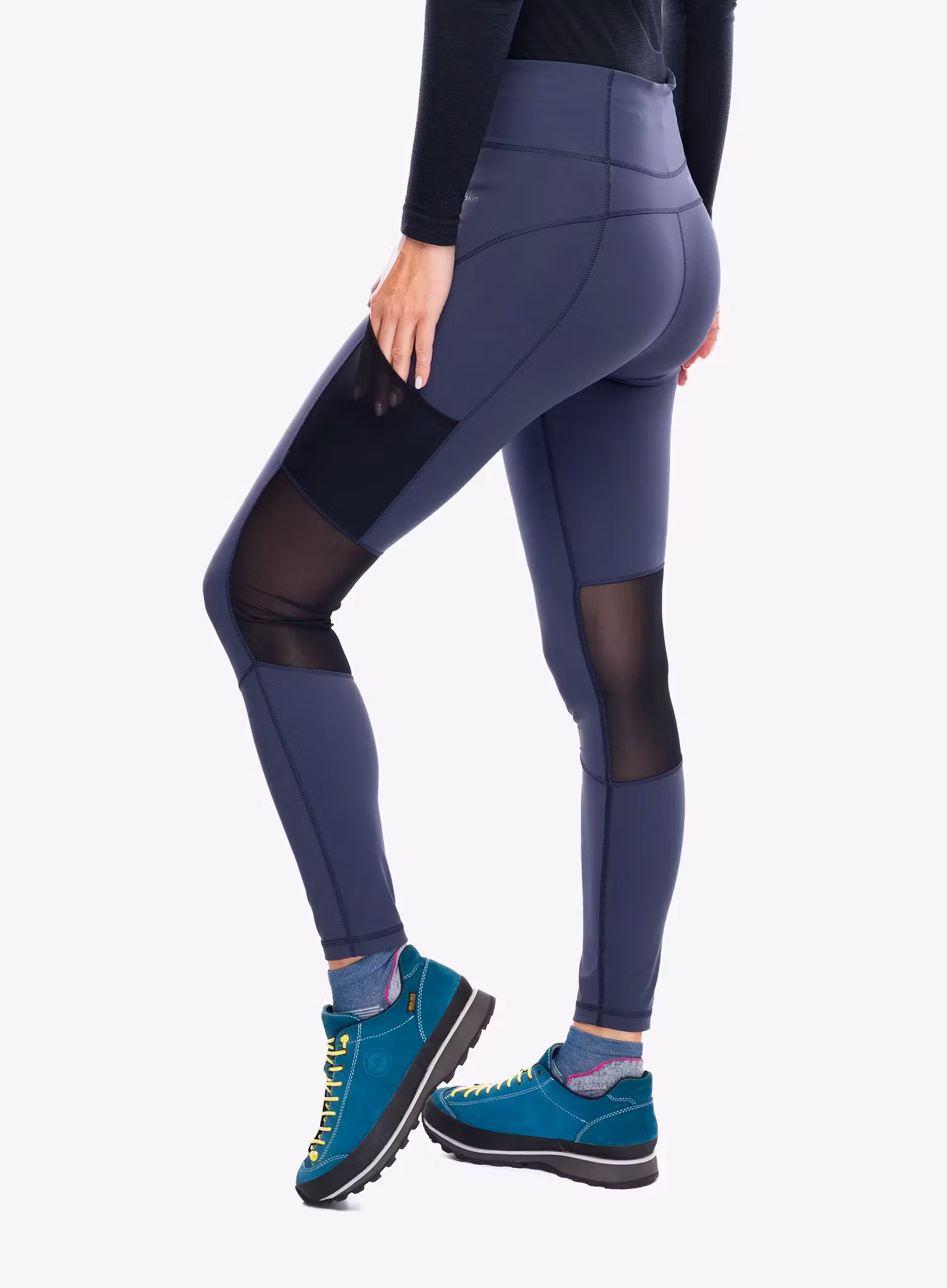 Dámske legíny Jack Wolfskin Kensteig Tights - graphite