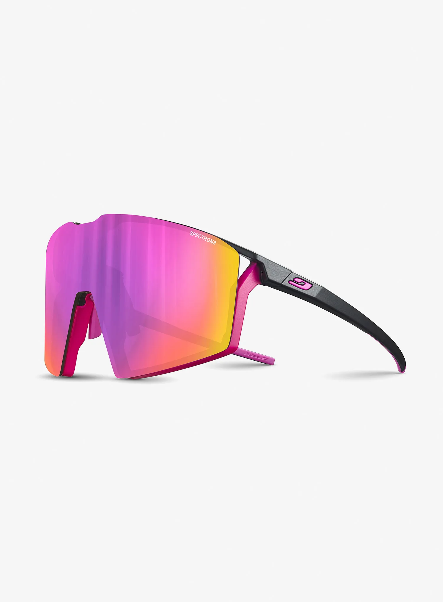 Cyklistické okuliare Julbo Edge - Spectron 3 CF - mat black/pink