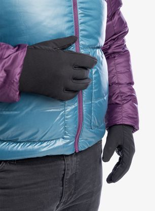 Rukavice softshell Kanfor Berg Pro - black