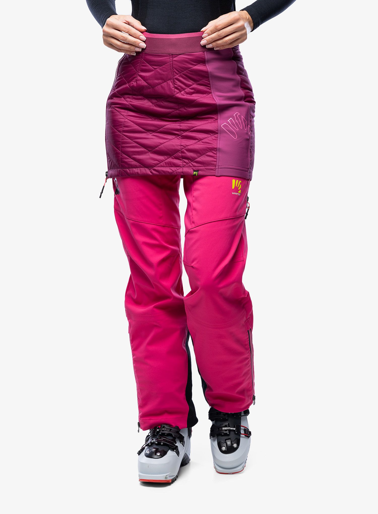 Zateplená sukňa Karpos Alagna Plus Evo Skirt - boysenberry
